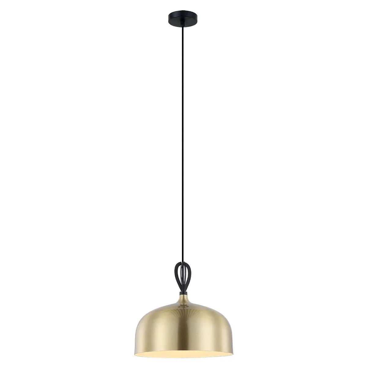 Emerald, nowoczesna lampa wisząca, złota, E27, MDM-3270-1 BK+GD BRO